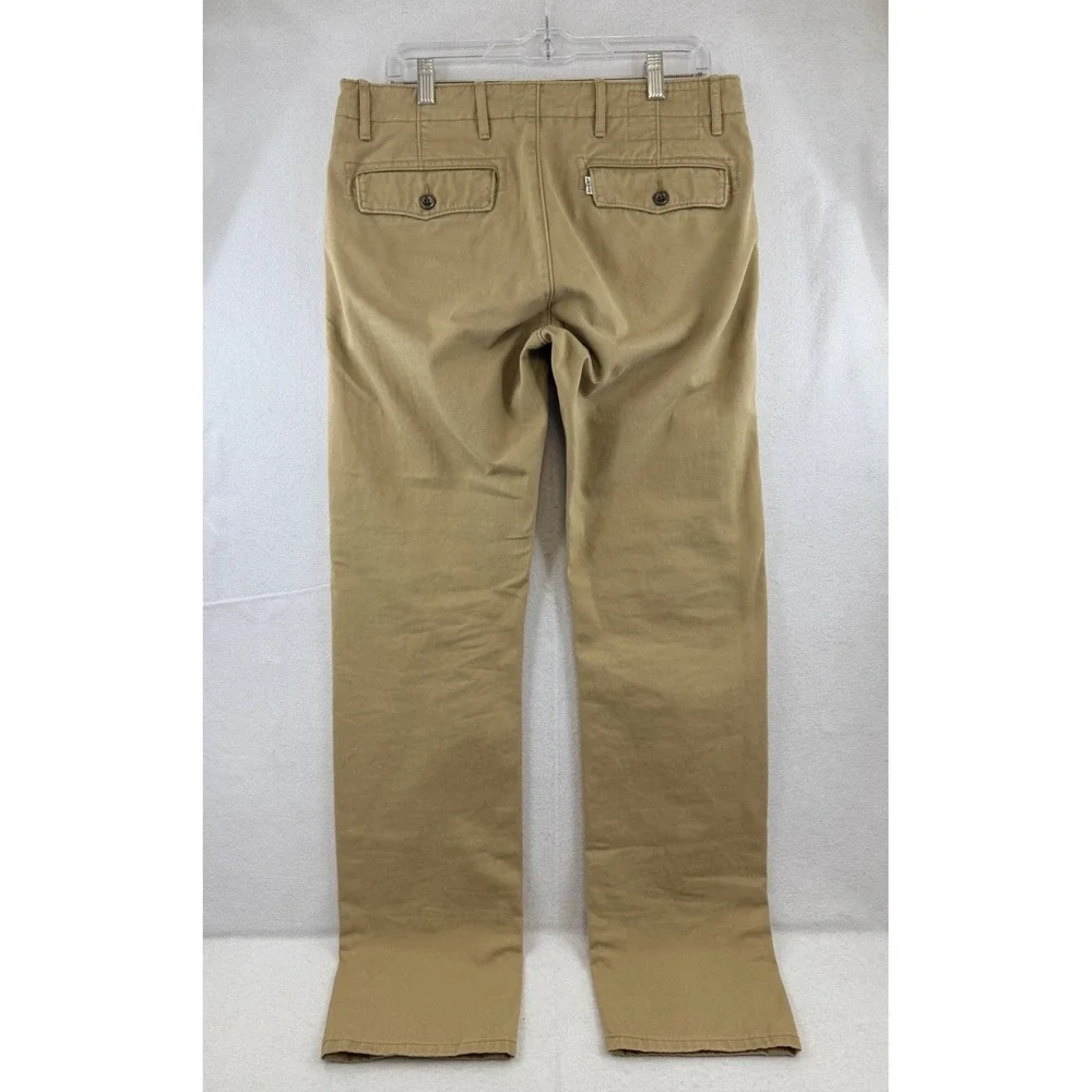 Levi Strauss & Co Mens Khaki Chino Pants Straight Leg, White Tab,‎ 55688, 32x32